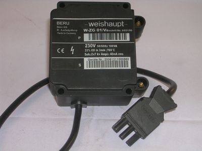 WEISHAUPT>點(diǎn)火變壓器>W-ZG01 2*9KV
