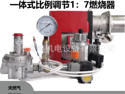 一體式比例調(diào)節(jié)1：7>燃氣燃燒器BGS10/M>10萬大卡